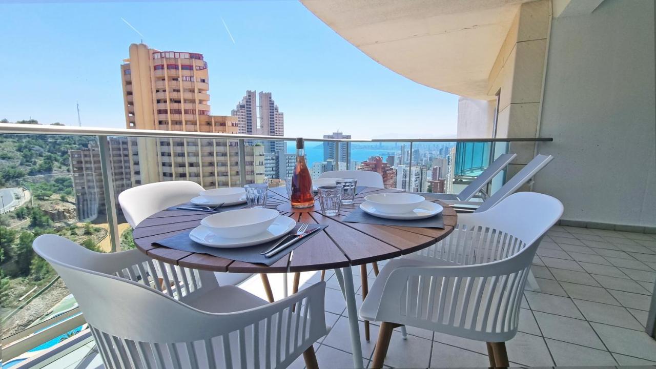 Skyline 9 Apartamento De 2 Dormitorios Soleado Con Terraza Privada Benidorm Exterior photo